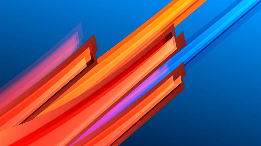 Glitching Lines Minimalist Abstract Wallpaper