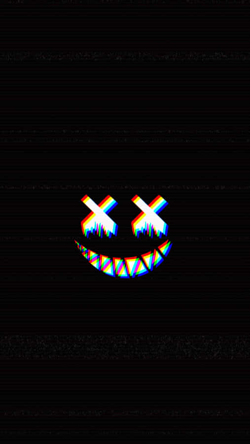 Glitchy_ Trippy_ Smile_ Aesthetic.jpg Wallpaper