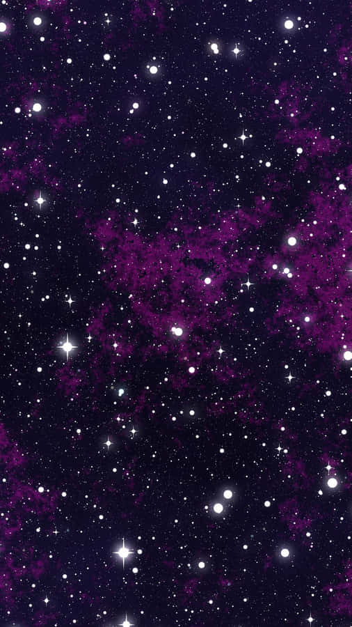 Glitter Galaxy Stars Wallpaper