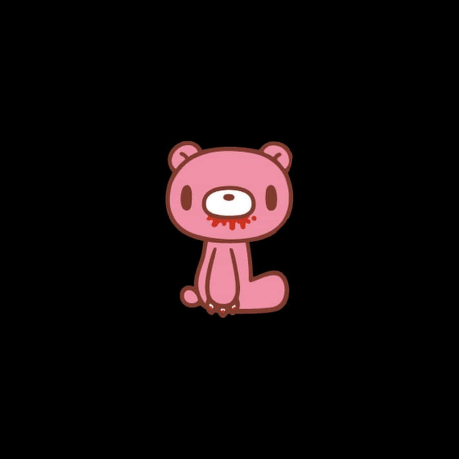 Gloomy Bear With A Menacing Stare Wallpaper