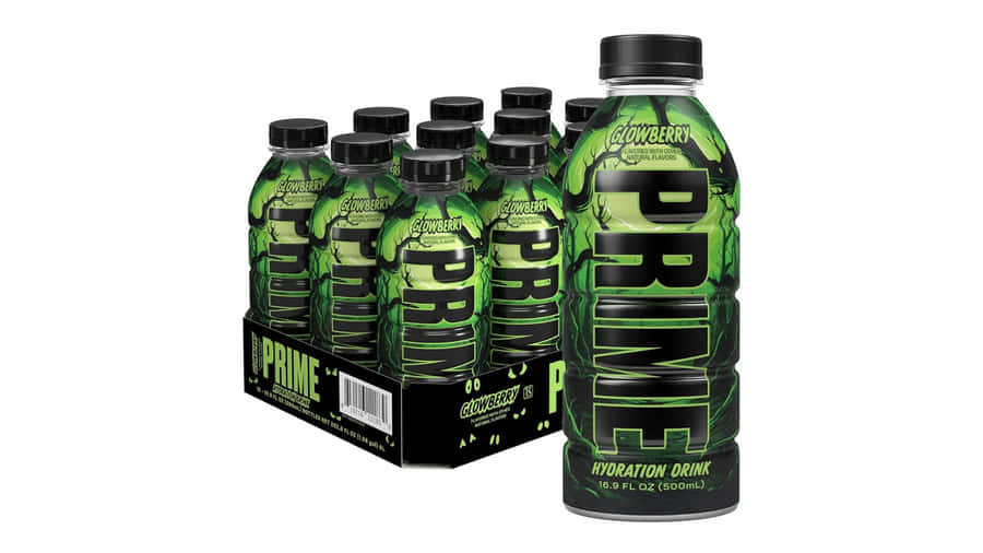 Glowberry Prime Energy Drink Wallpaper