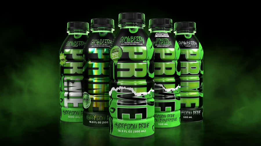 Glowberry Prime Energy Drinks Wallpaper