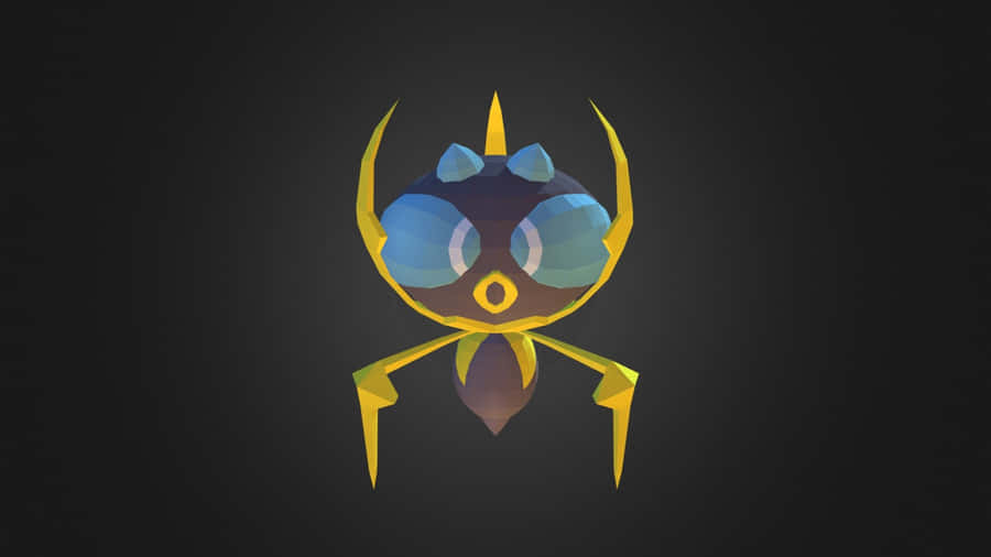 Glowing Dewpider Wallpaper