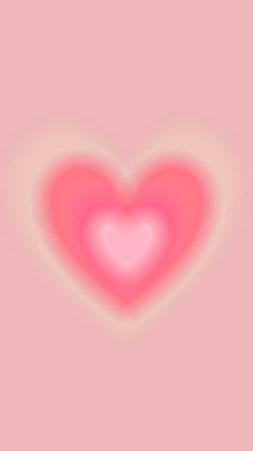 Glowing Heart Aura Wallpaper