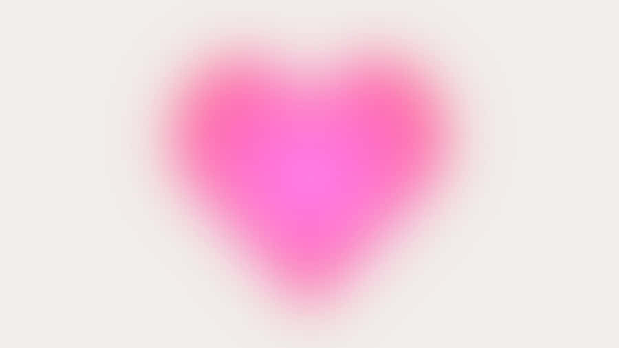 Glowing Heart Aura Wallpaper