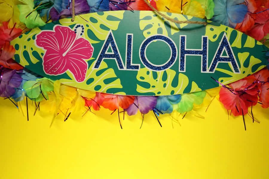 Glowing Orange And Pink Sky At Northern Lights Wallpaper