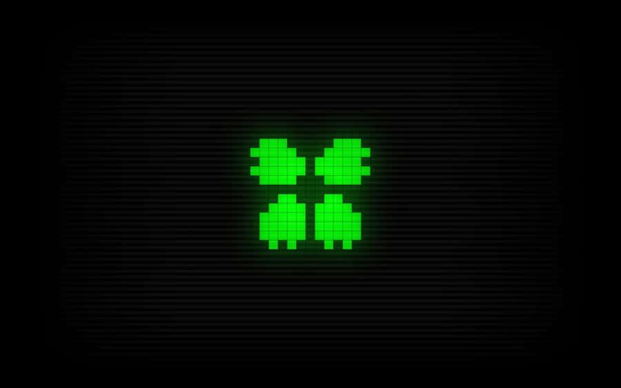 Glowing4chan Logo Wallpaper