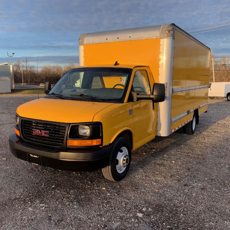 Gmc Savana Cargo Van Parked In The City Wallpaper