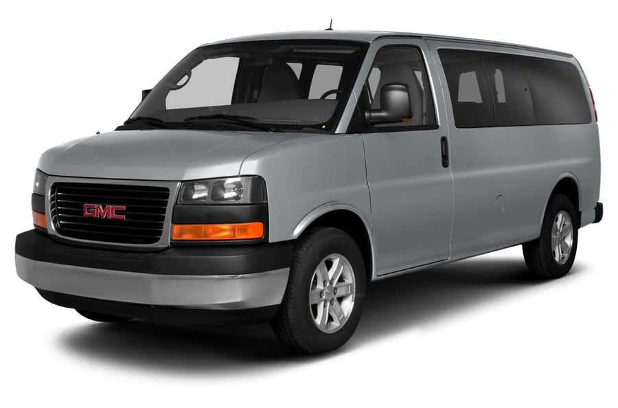 Gmc Savana On The Road Wallpaper