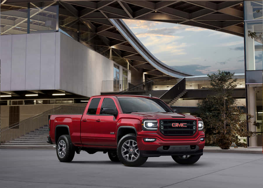 Gmc Sierra - A Stunning Display Of Power And Elegance Wallpaper