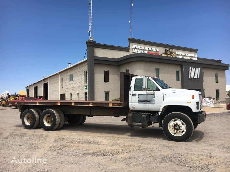 Gmc Topkick - The Ultimate Power Truck Wallpaper