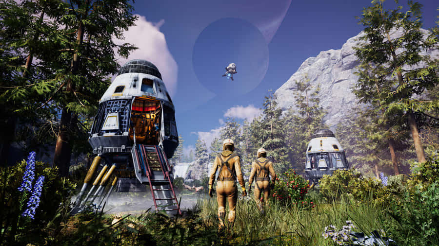 Go The Distance And Stay Alive In The Ultimate Survival Game Wallpaper