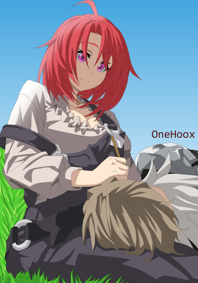 Goblin Slayer Cow Girl Comforting Wallpaper