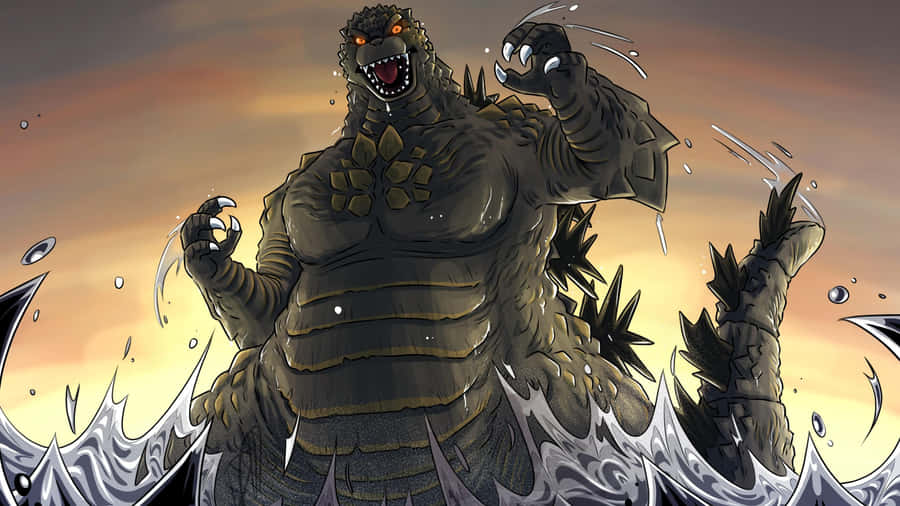 Godzilla Minus One 4k Artwork Wallpaper