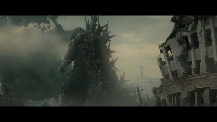 Godzilla Minus One 4k Scene Wallpaper