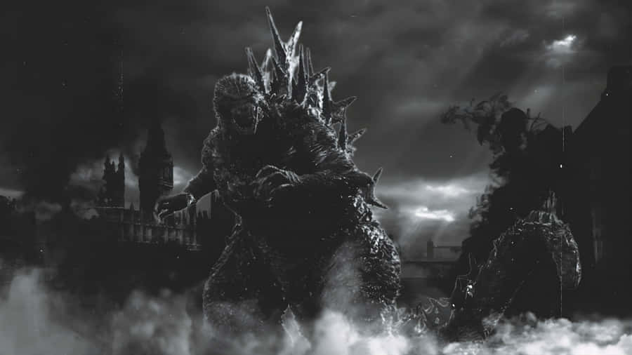 Godzilla Minus One 4k Scene Wallpaper