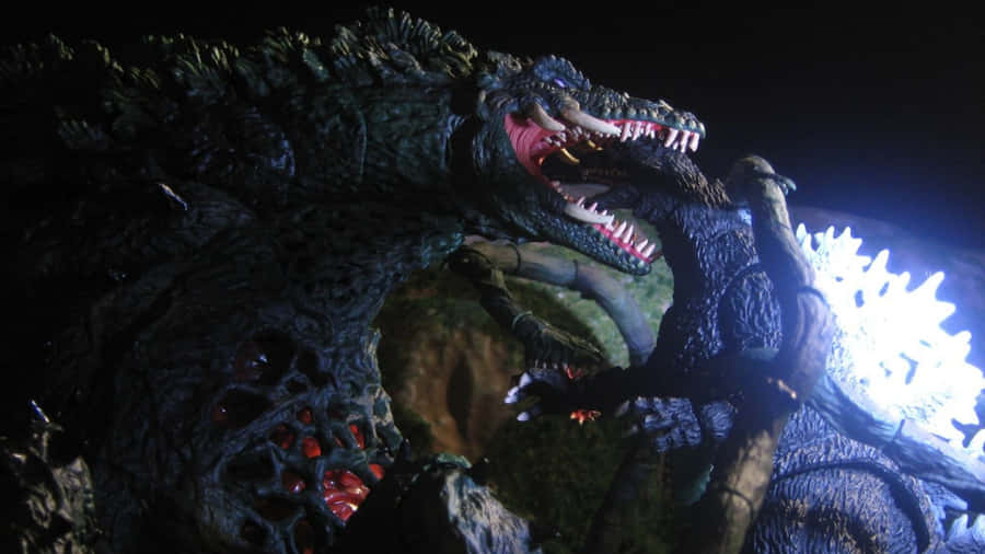 Godzilla Vs Biollante 1920 X 1080 Wallpaper Wallpaper