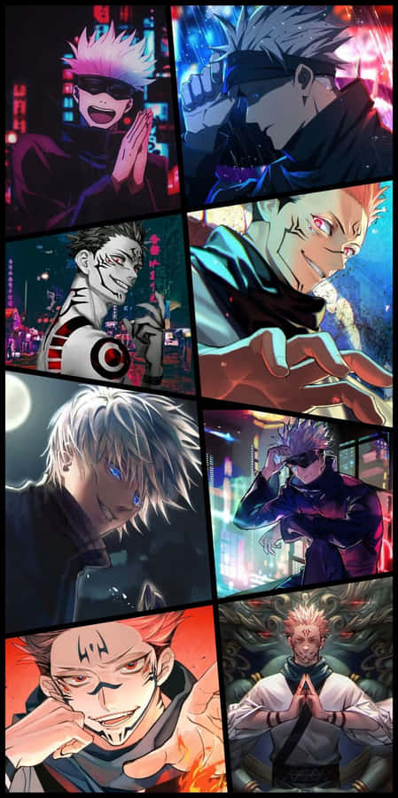 Gojovs Sukuna Epic Confrontation Wallpaper