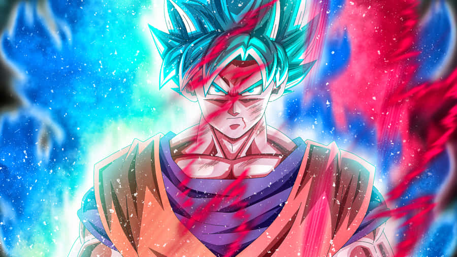 Goku From The Hit Anime Series Dragon Ball, Ready For Battle Wallpaper