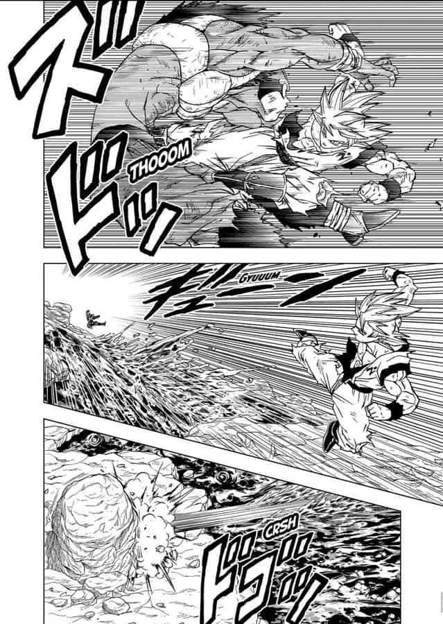 Goku & Vegeta Join Forces In Dragon Ball Super Manga Wallpaper