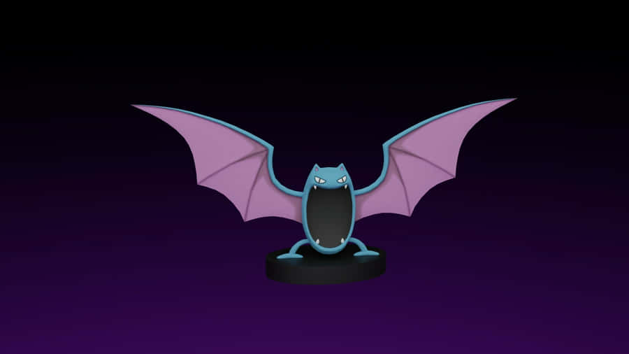 Golbat Standing On Platform Wallpaper