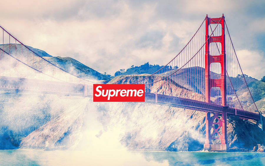 Golden Gate Dope Supreme Wallpaper
