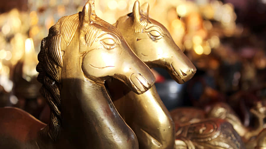 Golden Horse Award Statues Wallpaper