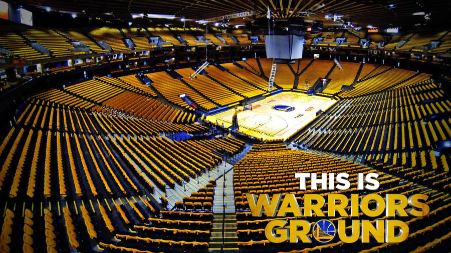 Golden State Warriors Empty Arena Wallpaper