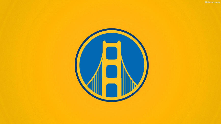 Golden State Warriors Minimalist Poster Wallpaper