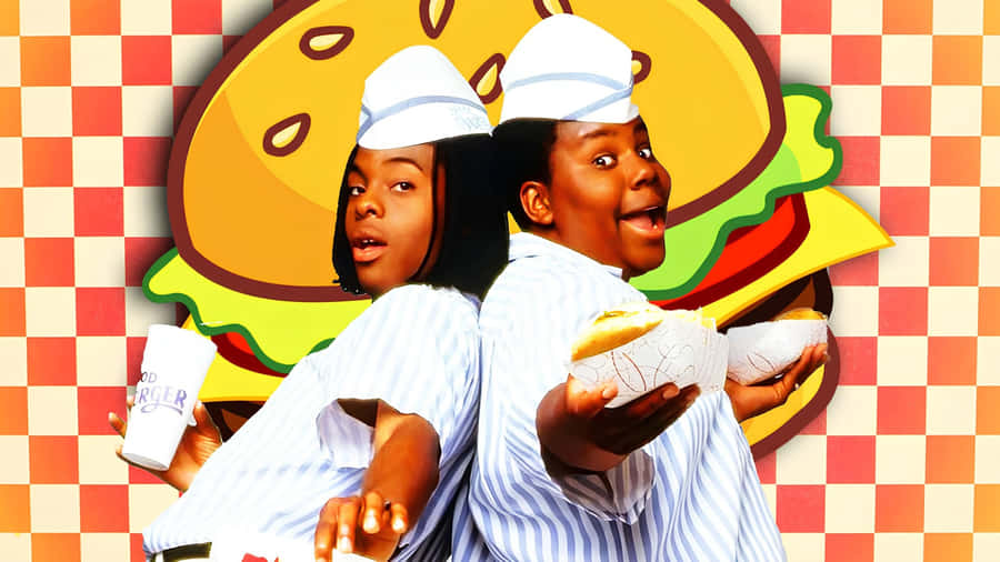 Good Burger Movie Characters Wallpaper