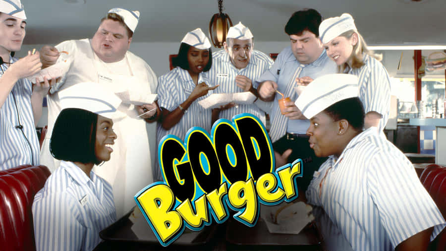 Good Burger Team At Work Wallpaper