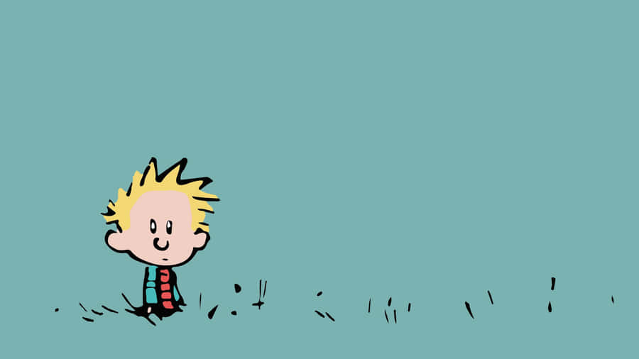 Good Friends, Calvin And Hobbes, Walking Hand In Hand. Wallpaper