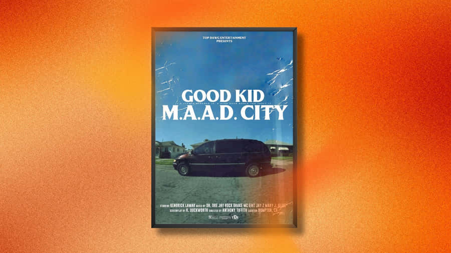 Good Kid Maad City Album Cover Wallpaper