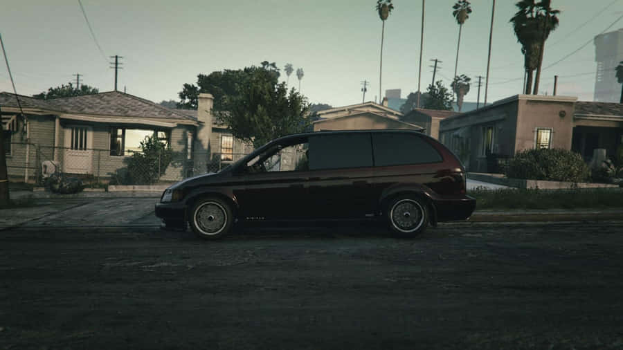 Good Kid Maad City Car Scene Wallpaper