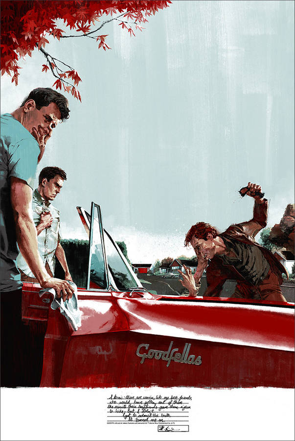 Goodfellas Film Vector Art Wallpaper