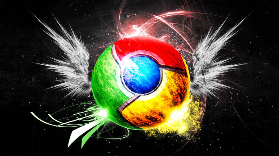 Google Chrome Fantasy Art Wallpaper