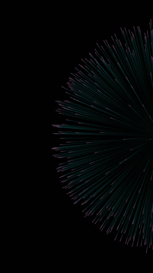 Google Pixel 3 Dark Firework Wallpaper