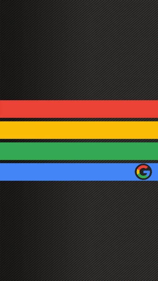 Google Pixel 4k Striped Wallpaper