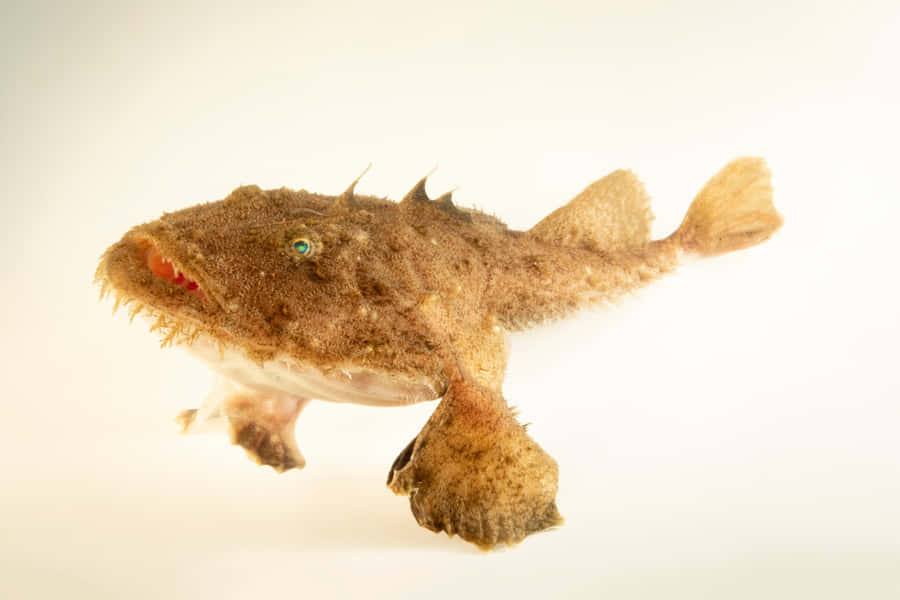 Goosefish Swimming Underwater.jpg Wallpaper