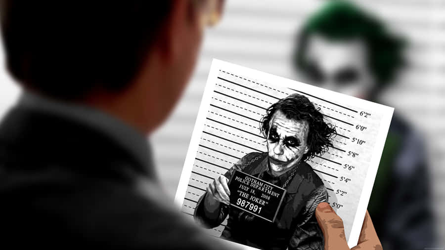 Gotham City Police Department Building At Night Wallpaper