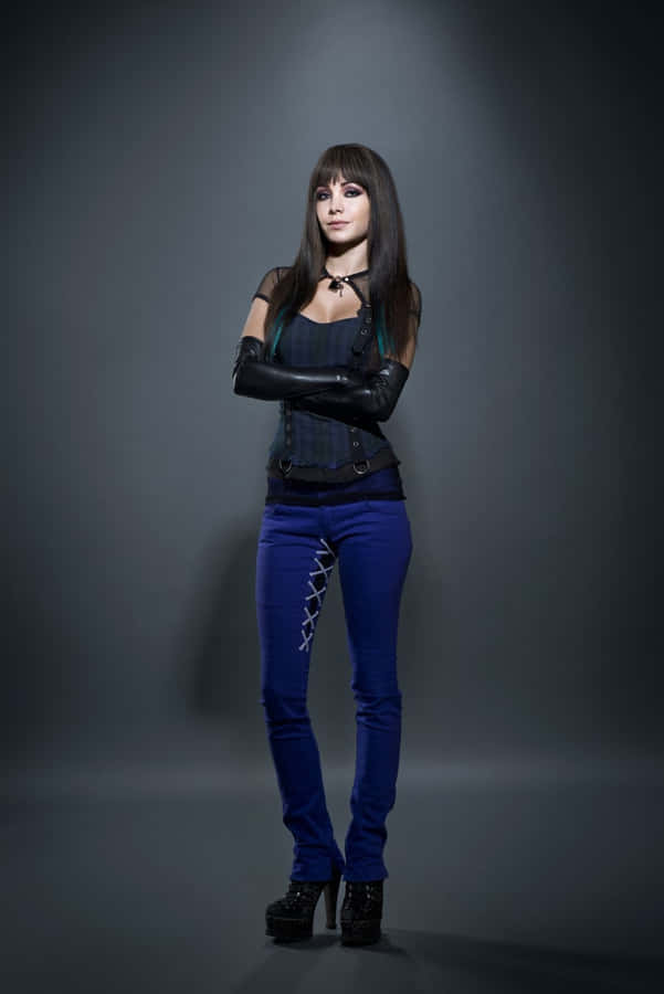 Gothic_ Style_ Portrait_ Ksenia_ Solo Wallpaper