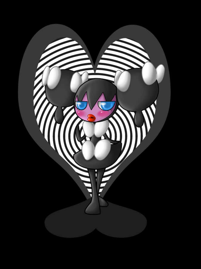 Gothorita With Hypnotic Arch Wallpaper