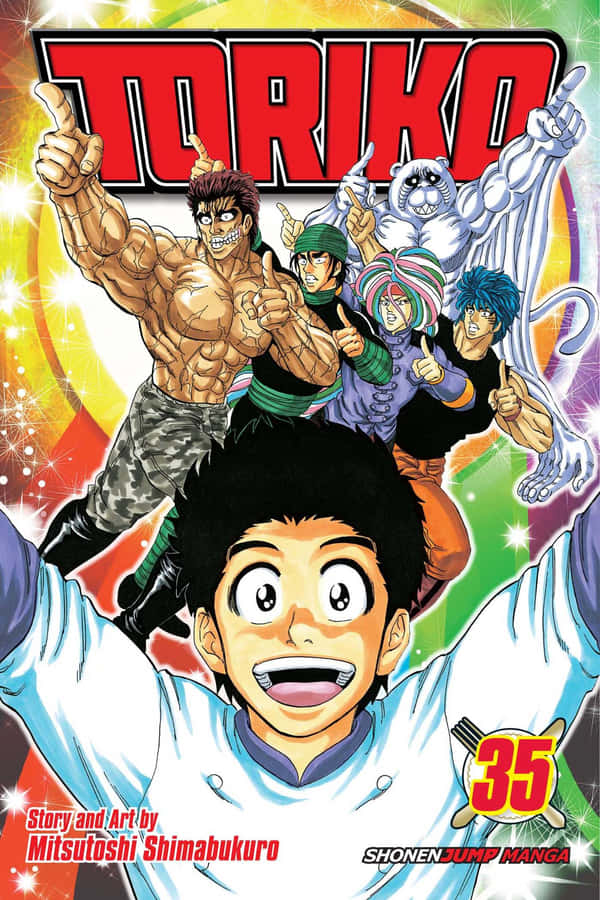 Gourmet Hunter Toriko Tackles Delicious Beasts Wallpaper