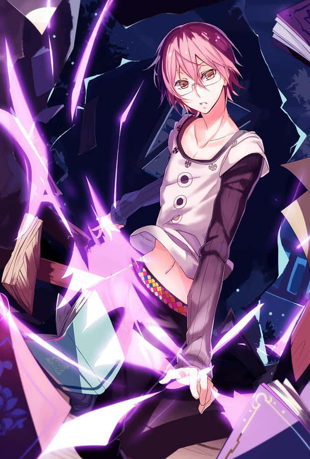 Gowther From Seven Deadly Sins Striking A Captivating Pose Wallpaper