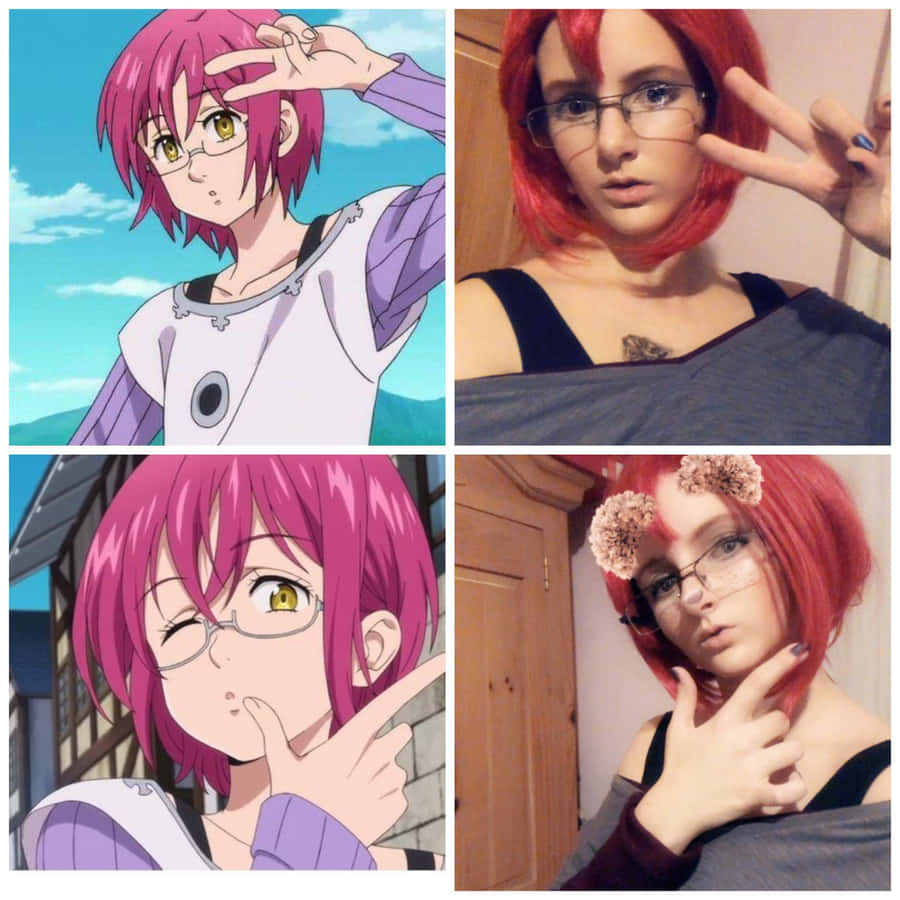 Gowther Of Seven Deadly Sins Striking A Pose Wallpaper