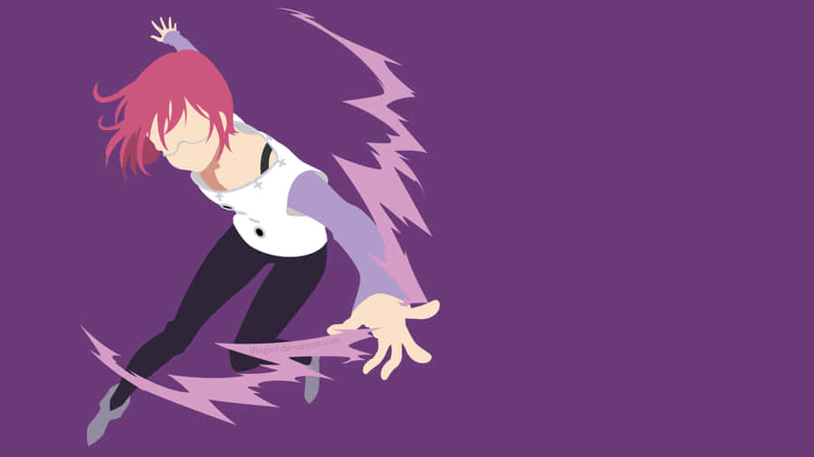 Gowther, The Goat's Sin Of Lust, Striking A Confident Pose In The World Of The Seven Deadly Sins. Wallpaper