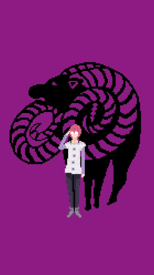 Gowther, The Goat's Sin Of Lust, Unleashing His Magic Powers Wallpaper