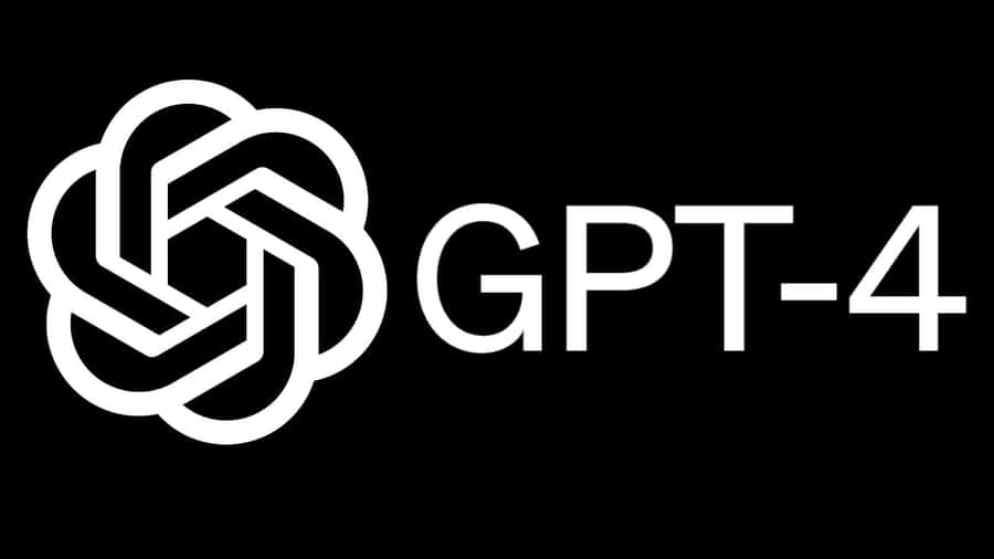 Gpt-4 Ai Writing Code On A Computer Screen Wallpaper