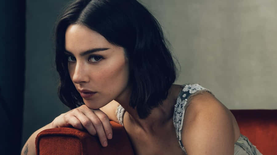 Gracie Abrams Introspective Portrait Wallpaper