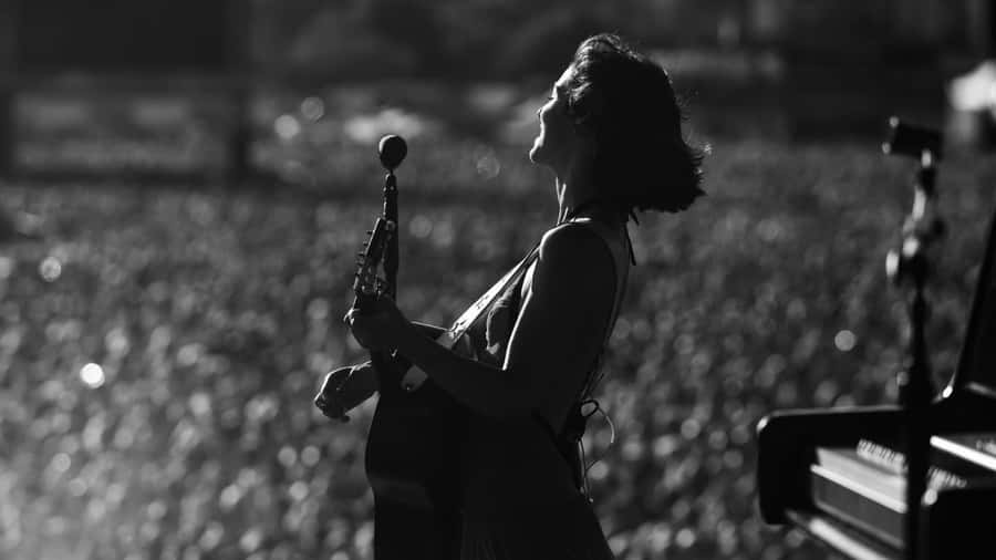 Gracie Abrams Live Performance Wallpaper